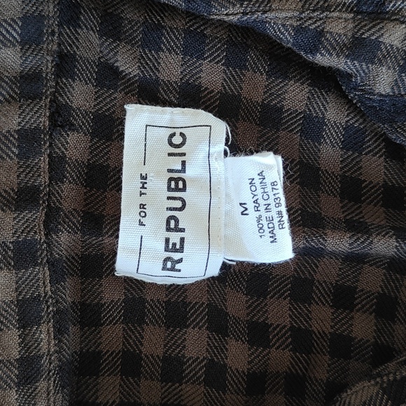 EUC Checkered Shirt - Picture 2 of 6